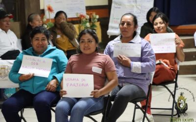 Movimiento Nich Ixim realiza taller de derechos de las parteras